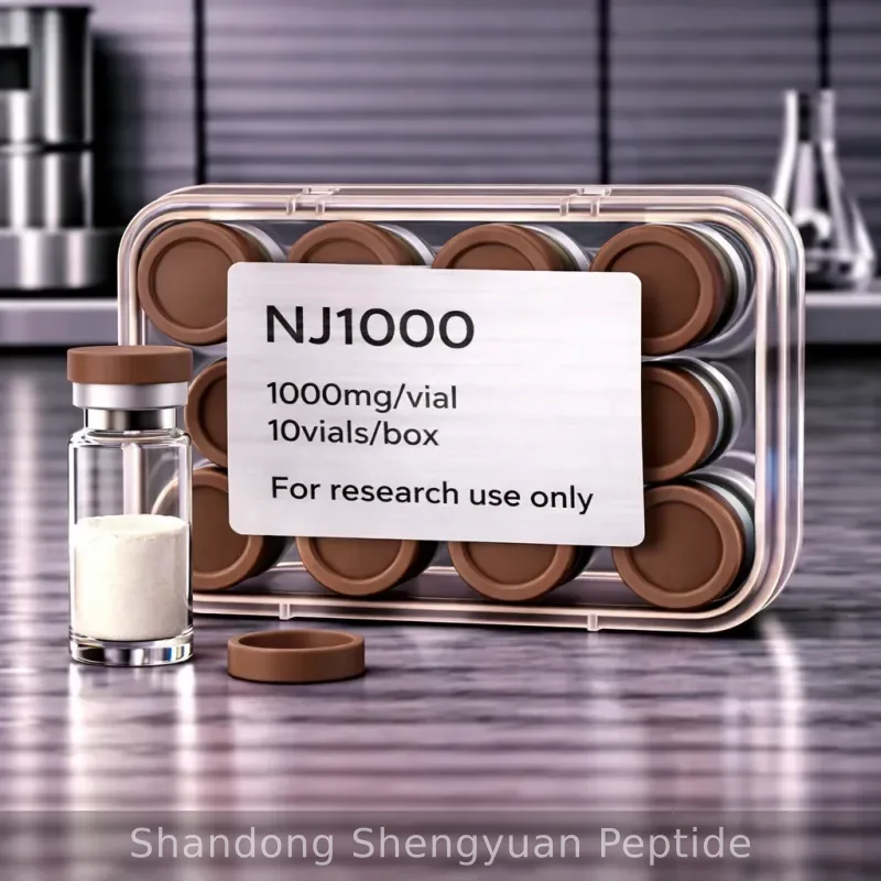 NAD+ research peptide vial