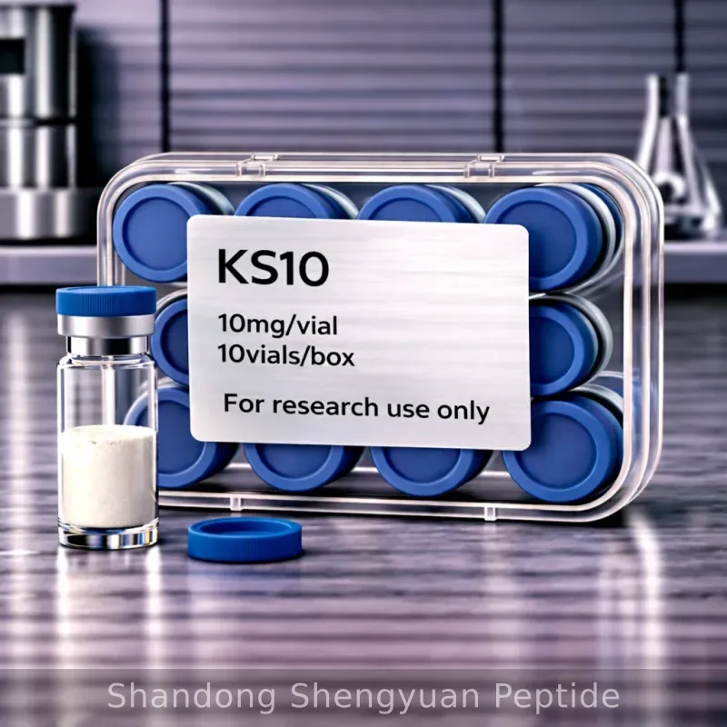 Selank research peptide vial